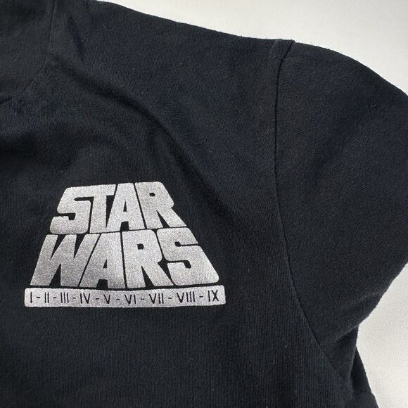 Disney Parks Star Wars A Long Time Ago Black Hoodie Mens Sz XS - Picture 6 of 7